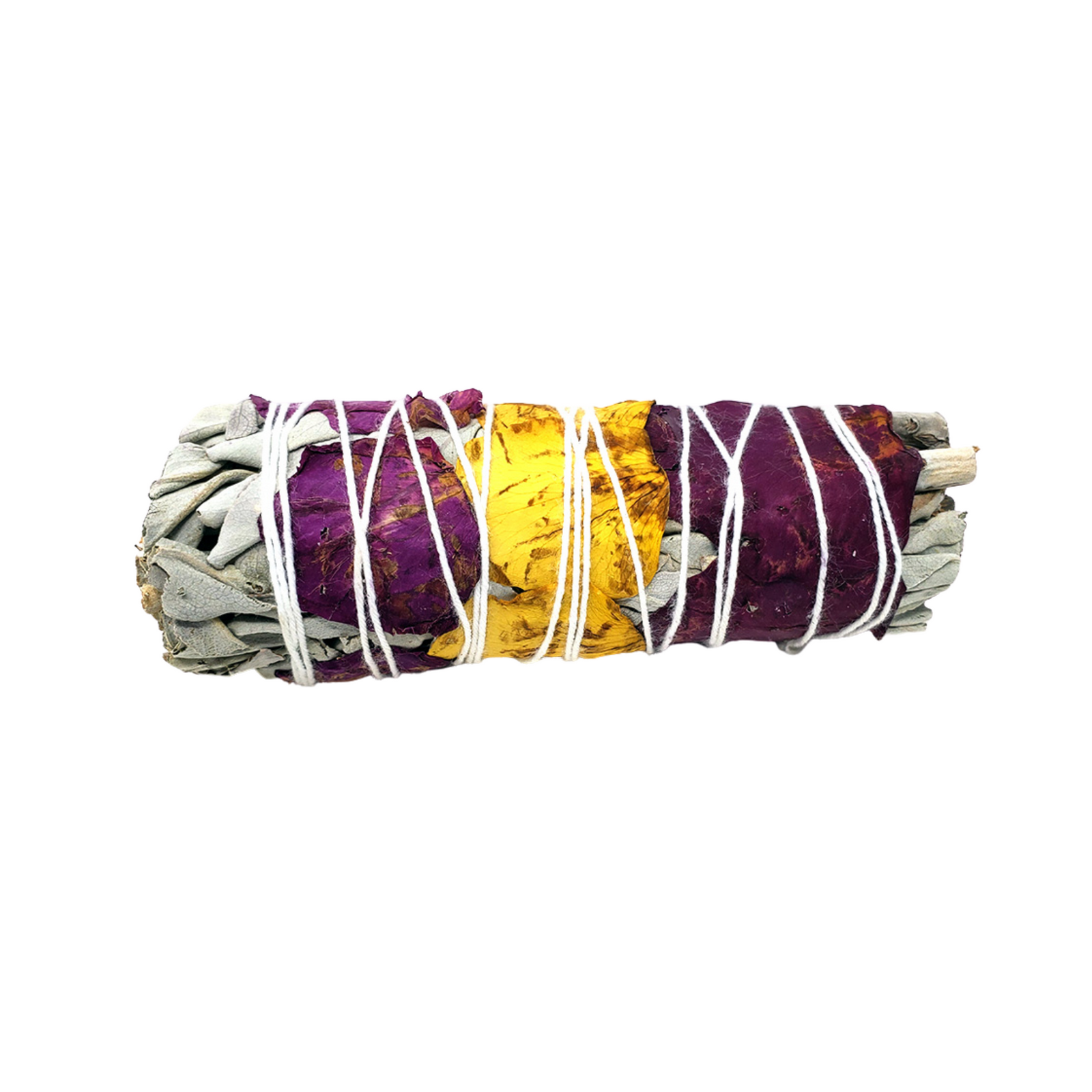 White Sage and Rose Petal Stick