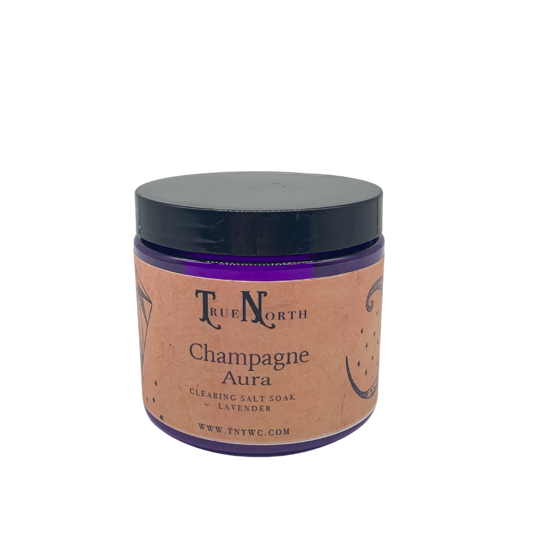 Champagne Aura Healing Salt Soak